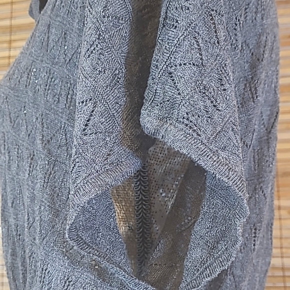 Soft Patterned Knit Sweater Dress - Picture 11 of 13